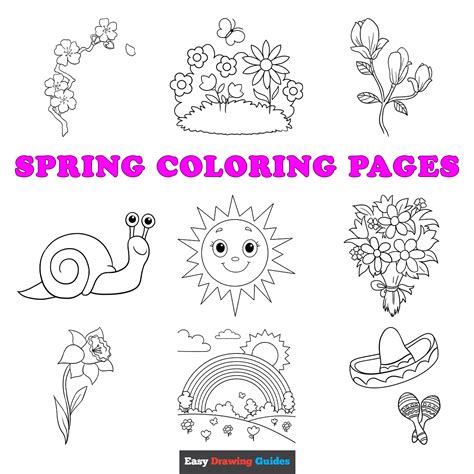 spring drawings | Easy Drawing Guides
