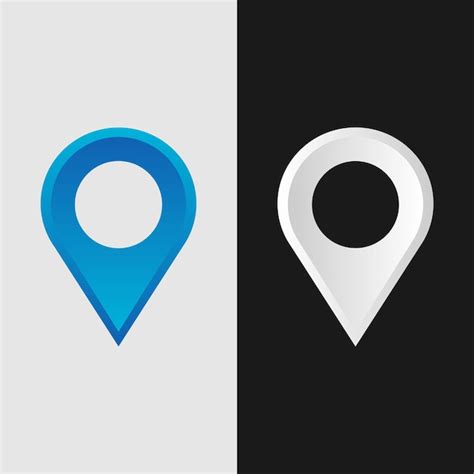 Blue Pin Point Icon On Map 的图像结果