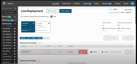 Error on AlgoTest? | AlgoTest