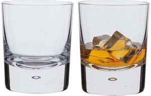 Dartington (Pack of 2) Exmoor Double Old Fashioned Whisky Glass, Set of ...