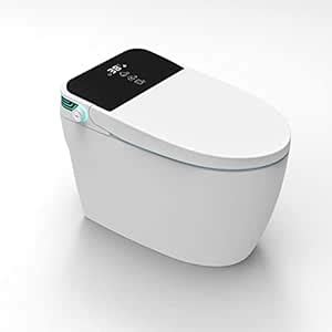 Intelligent Toilet with Heated Seat, DACOM Smart Toilet One Piece ...