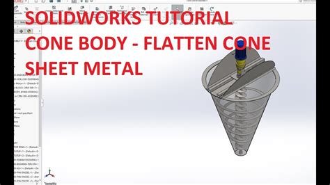 Cone Detailing in SolidWorks 的图像结果