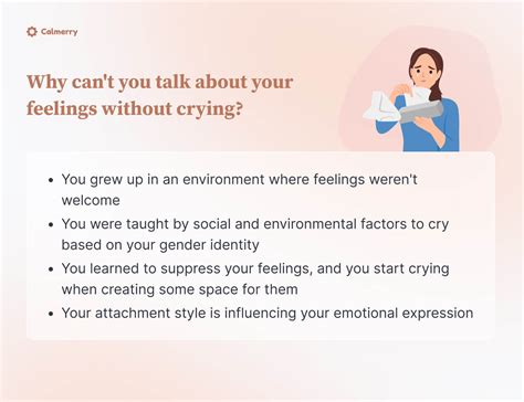 Why Do I Cry When I Talk About My Feelings? | Calmerry
