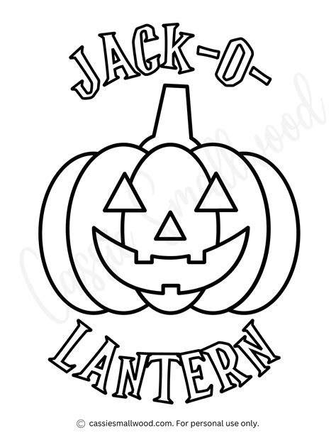 THE BEST Pumpkin Coloring Pages (Free Printable) - Cassie Smallwood ...