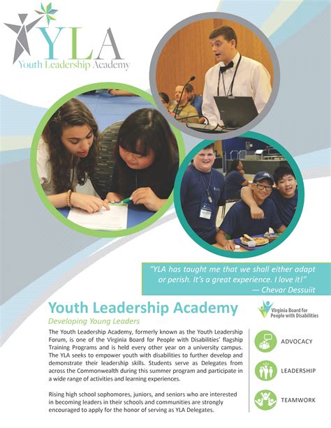 Youth Leadership Academy - Virginia Board for People with Disabilities