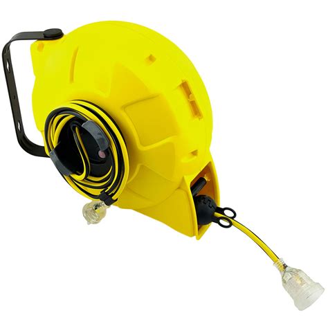Ultracharge 15m 10A Retractable Extension Lead Reel | Yellow ...