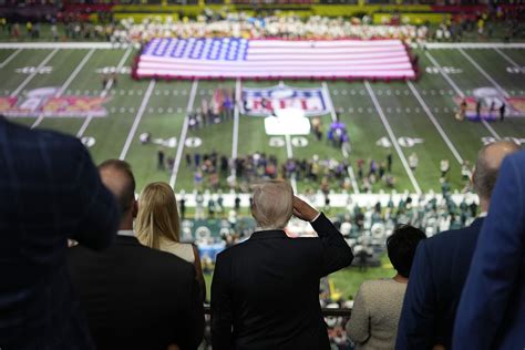 At the Super Bowl, Trump's impact on politics and culture is everywhere