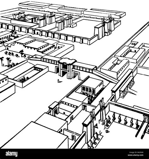 Ancient egypt palace hi-res stock photography and images - Alamy