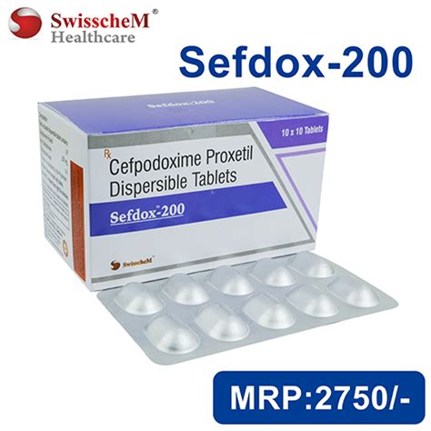 SEFDOX- 200 TABLETS Swastik Lifesciences