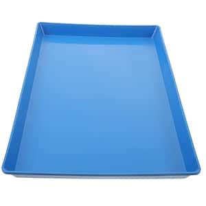 Kisangel Dog Crate Pan Plastic Pet Toilet Tray Protrusions for Dog ...