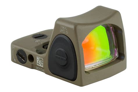 RMR Type 2 Adjustable LED Reflex Sight Cerakote FDE / 3.25 M.O.A ...