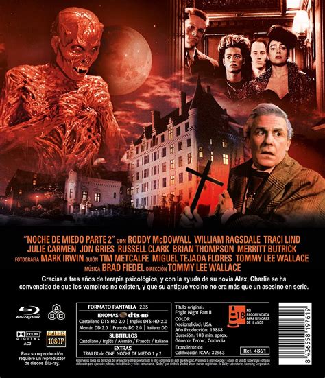 FRIGHT NIGHT PART II (1988) Blu-Ray BRAND NEW (Spanish Package/English Audio) | eBay