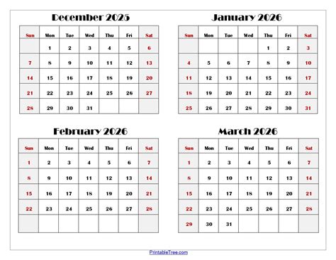 Four Month Calendars 2024 and 2025 Printable PDF- 4 months calendar one ...