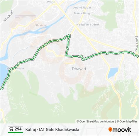 294 Route: Schedules, Stops & Maps - IAT Gate Khadakwasla (Updated)