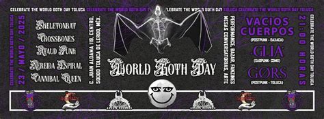 World Goth Day Toluca 2025, Aquelarre Lounge, Toluca, 23 May to 24 May ...