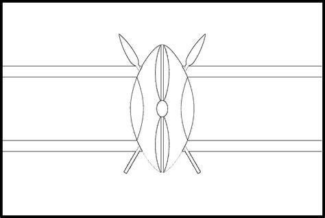 Kenya Flag Colouring Page – Flags Web