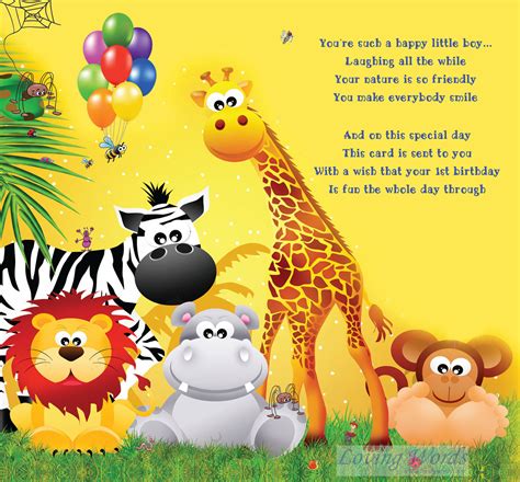 First Birthday Card Ideas