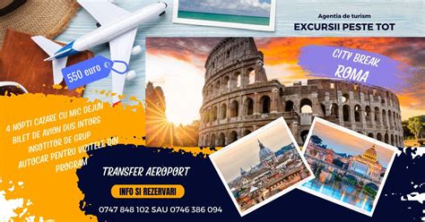 ️ AVION CITY BREAK - PRIMAVARA LA ROMA , STR GHEORGHE DOJA, NR 60 ...