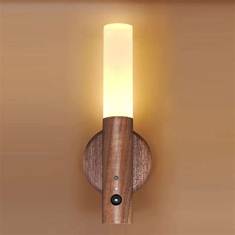 LONGYIFA USB Rechargeable Wall Light, Motion Sensor Night Light ...