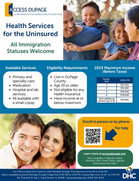 Access DuPage Program Brochure - DuPage Health Coalition