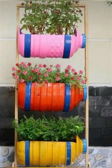 Amazing ideas recycling plastic bottles into beautiful flower pots for ...