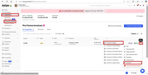 How to apply TDS on a proforma invoice? - TDS/TCS - Swipe