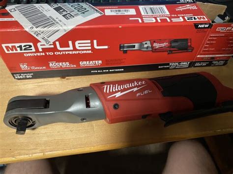 Milwaukee 2557-20 M12 FUEL 3/8 Brushless Cordless Ratchet Bare Tool for ...