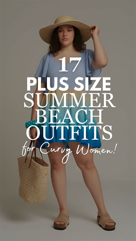17 Plus Size Summer Beach Outfits For Curvy Women | Summer beach outfit ...