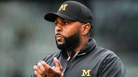 Michigan coach Sherrone Moore says Biff Poggi will lead team during ...