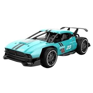NEKAVO 2.4GHz 1:24 Scale Metal RC Race Car – High-Speed Drift RC Car ...
