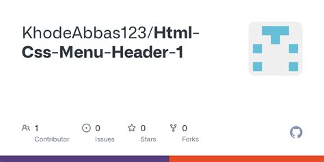 Image result for Header Menu HTML