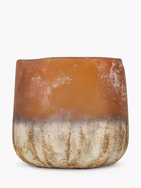 Nkuku Ngolo Recycled Glass Tealight Holder, Multi, Medium