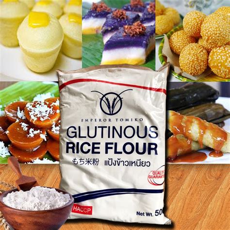 Rice Flour Glutinous Rice Flour/ "Malagkit" Powder 500g | Shopee ...