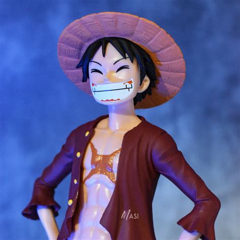 Monkey D. Luffy Action Figure With 3 Replaceable Heads (25 Cm Height ...