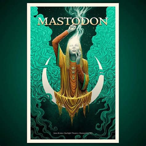 Tour poster #15 of 26. 6/18 by Ron Ransom | Scrolller