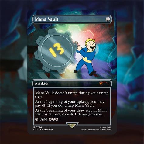 [SLD] Mana Vault (Fallout - Rare Bonus Card) : r/magicTCG