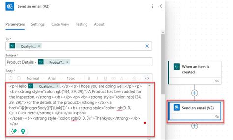 Image result for Power Automate Conditional Formatting Email