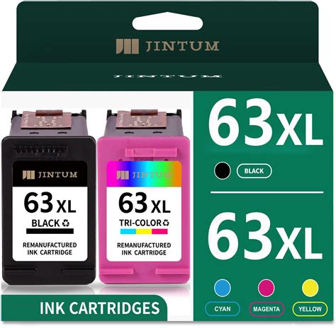 Amazon.com: Jeostarky 63XL Ink Cartridges Combo Pack Compatible for HP ...