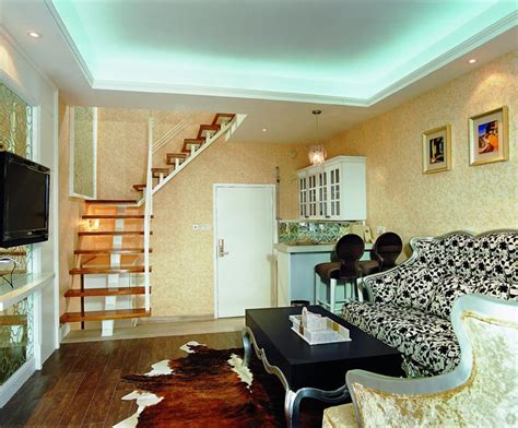 现代时尚风格一居室公寓装修设计(2) - 设计之家
