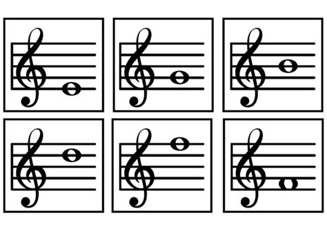 Musical Notes Flashcards | PDF