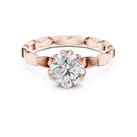 Luminé Petal Ring-rose gold – House of Vajr