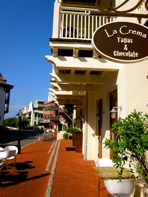 La Crema in Rosemary - Tapas and Chocolate | Rosemary beach, Seaside ...