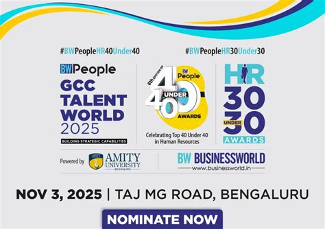 BW People To Host GCC Talent World 2025 And HR Awards - BW People