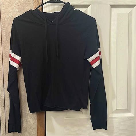 Black and Red Hoodie | Depop