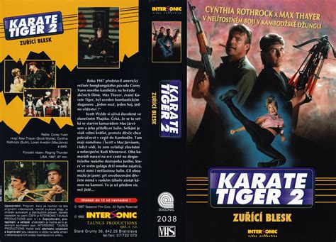 Karate tiger 2: Zuřící blesk (1987) | ČSFD.cz
