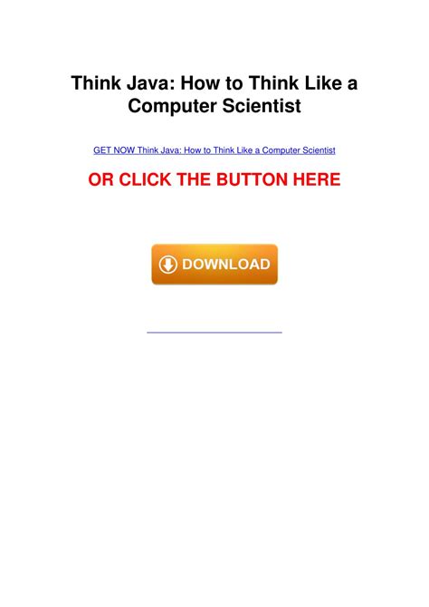 Think Java 的图像结果