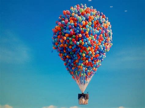 Up House Balloons Wallpaper
