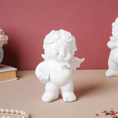 Baby Angel Statue Gesture Online - Premium Decor Object | Nestasia