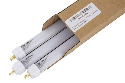 3 Pack of LWL4W40-F8T5 12ââ‚¬Å“ 4Watts White LED T5 Tube with 4000K to ...
