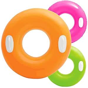 G-KARUNA Baby Swimming Float Swimming Ring Adult Inflatable Pool Float ...